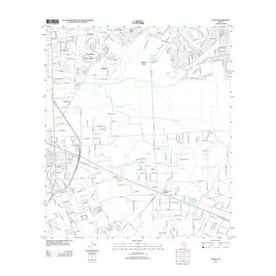 2013 Map of Algoa, 2013 Print