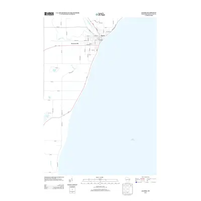 2013 Map of Algoma, 2013 Print