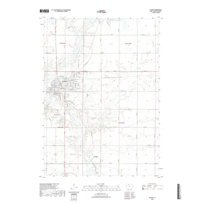 2018 Map of Algona, 2018 Print