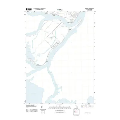 2011 Map of Algonac, 2011 Print