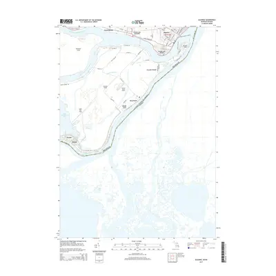 2014 Map of Algonac, 2014 Print