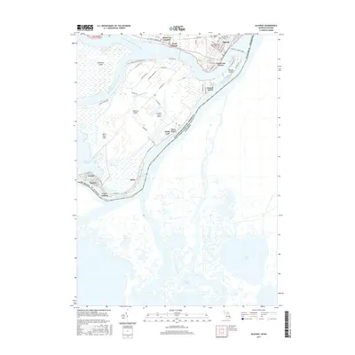 2017 Map of Algonac, 2017 Print
