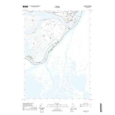 2019 Map of Algonac, 2019 Print