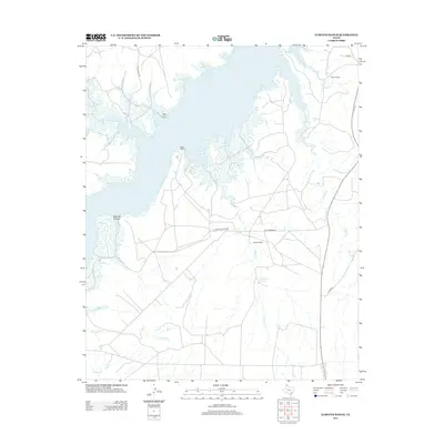 2012 Map of Alibates Ranch, 2012 Print