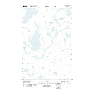 2011 Map of Alice Lake, 2011 Print