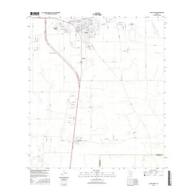 2016 Map of Alice South, 2016 Print
