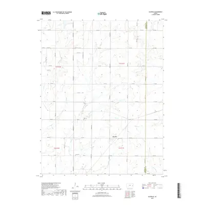 2018 Map of Aliceville, 2018 Print