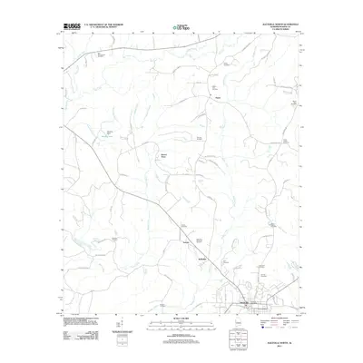 2011 Map of Aliceville North, 2011 Print