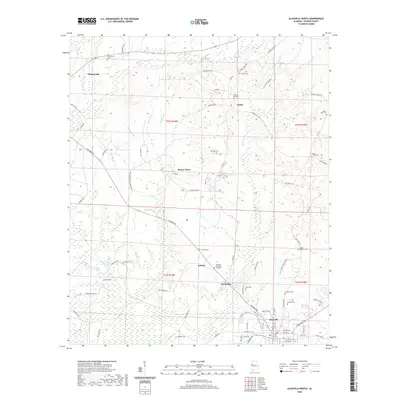 2020 Map of Aliceville North, 2020 Print