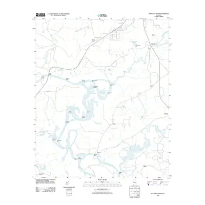 2011 Map of Aliceville South, 2011 Print