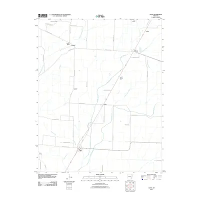 2011 Map of Alicia, 2011 Print