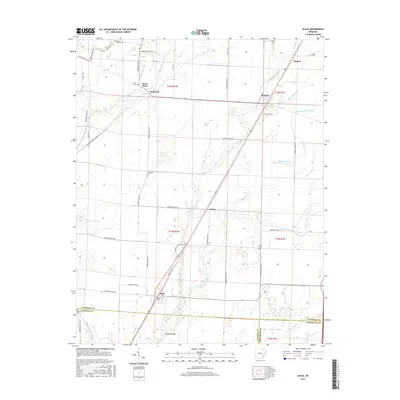 2017 Map of Alicia, 2017 Print