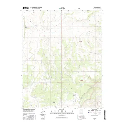 2017 Map of Alire, 2017 Print
