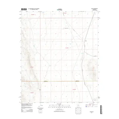 2013 Map of Alivio, 2013 Print