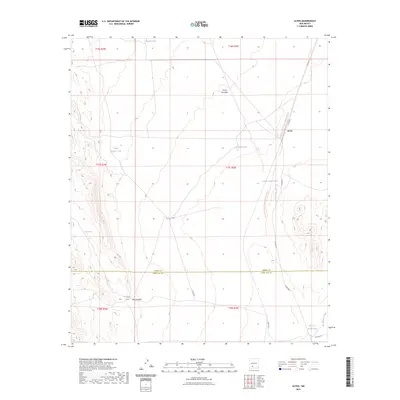 2023 Map of Alivio, 2023 Print