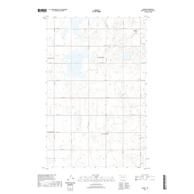 2020 Map of Alkabo, 2020 Print