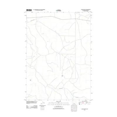 2012 Map of Alkali Butte, 2012 Print