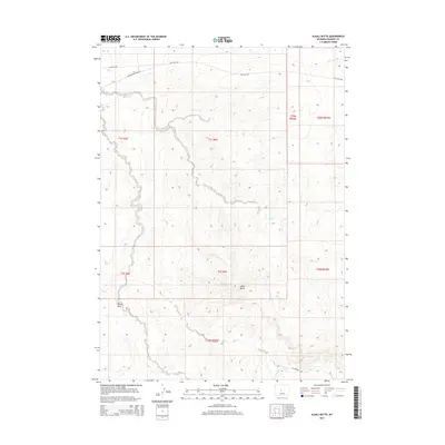 2015 Map of Alkali Butte, 2015 Print