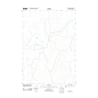 2012 Map of Alkali Creek, 2012 Print
