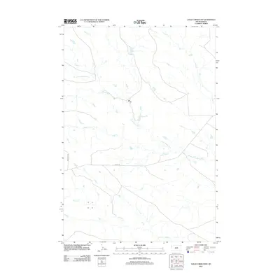 2012 Map of Alkali Creek East, 2012 Print