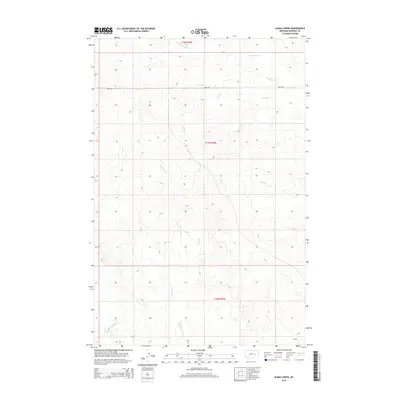 2014 Map of Alkali Creek, 2014 Print