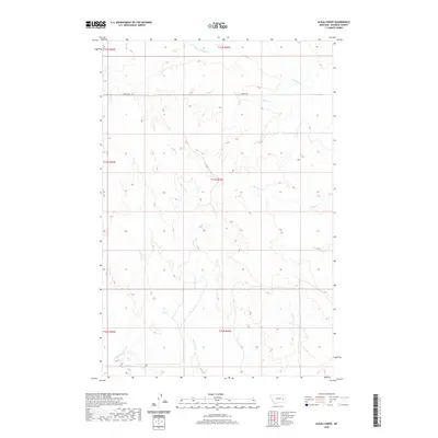2020 Map of Alkali Creek, 2020 Print