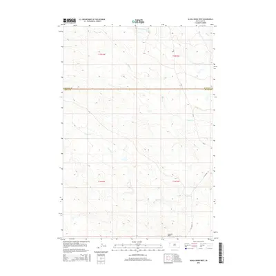 2015 Map of Alkali Creek West, 2015 Print