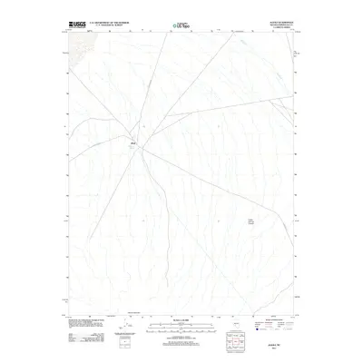 2011 Map of Alkali, 2011 Print