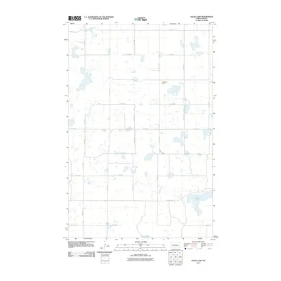 2011 Map of Alkali Lake, 2011 Print