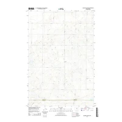 2014 Map of Alkaline Lake NW, 2014 Print