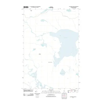 2011 Map of Allagash Lake, 2011 Print