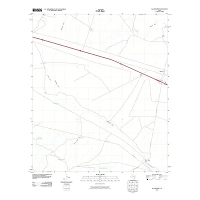 2010 Map of Allamoore, 2010 Print