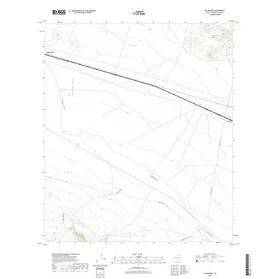 2019 Map of Allamoore, 2019 Print
