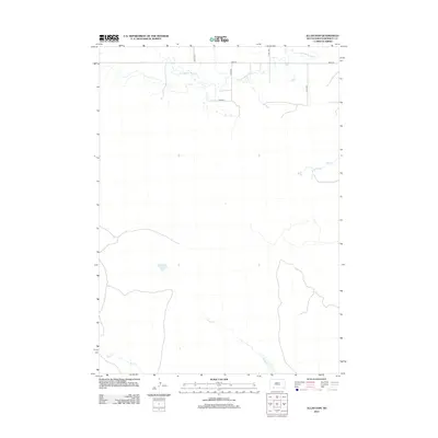 2012 Map of Allan Dam, 2012 Print