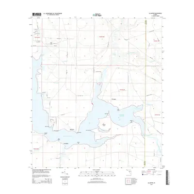 2015 Map of Allanton, 2015 Print