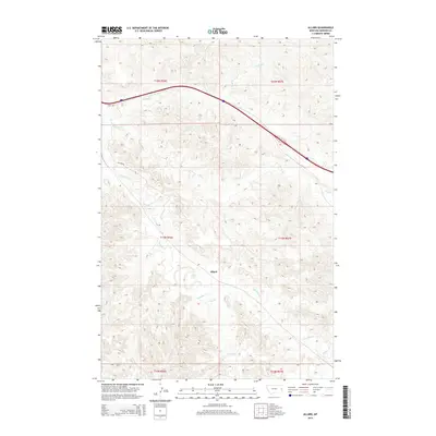 2014 Map of Allard, 2014 Print
