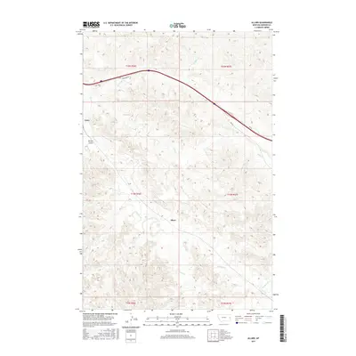 2017 Map of Allard, 2017 Print