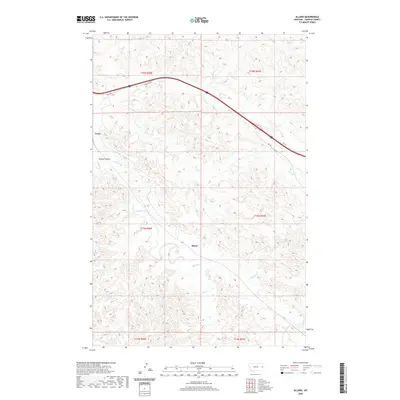 2020 Map of Allard, 2020 Print