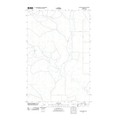 2011 Map of Allard Ranch, 2011 Print