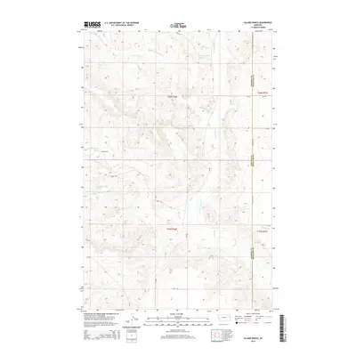 2014 Map of Allard Ranch, 2014 Print