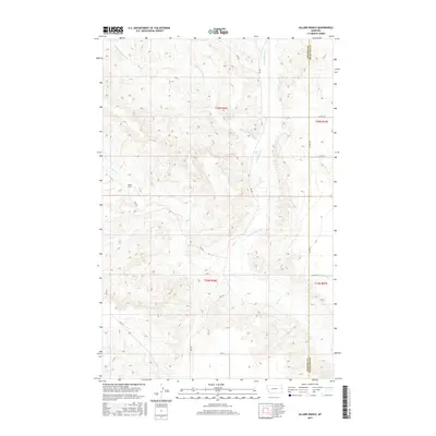 2017 Map of Allard Ranch, 2017 Print