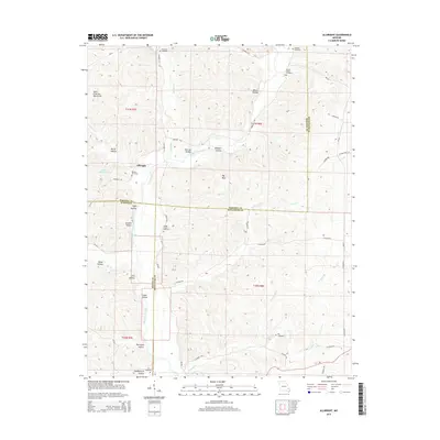 2015 Map of Allbright, 2015 Print