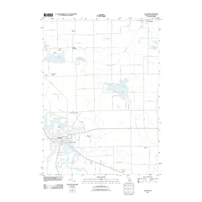 2011 Map of Allegan, 2011 Print