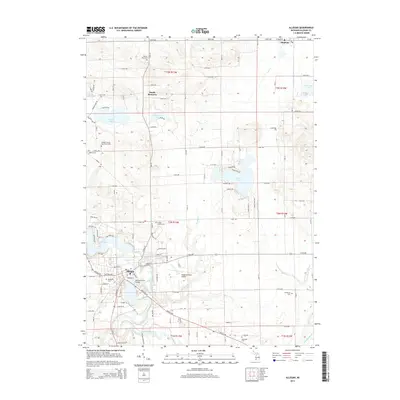2014 Map of Allegan, 2014 Print