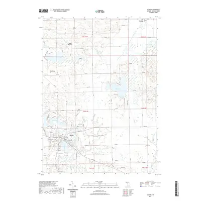 2019 Map of Allegan, 2019 Print