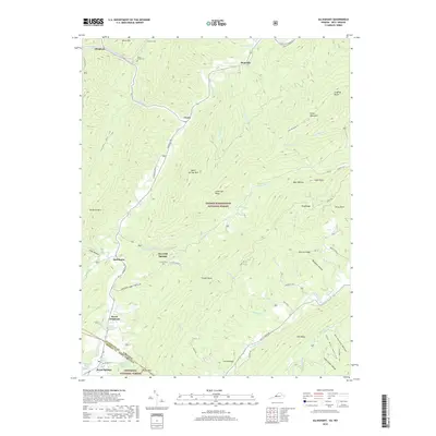 2019 Map of Alleghany, 2019 Print