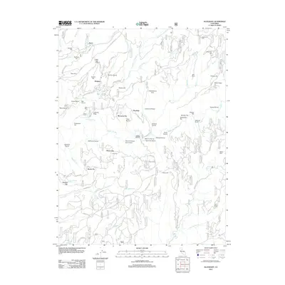 2012 Map of Alleghany, 2012 Print