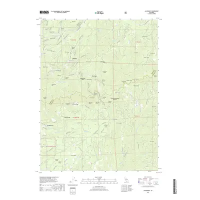 2018 Map of Alleghany, 2018 Print