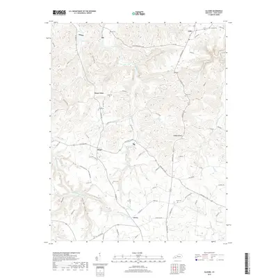 2019 Map of Allegre, 2019 Print