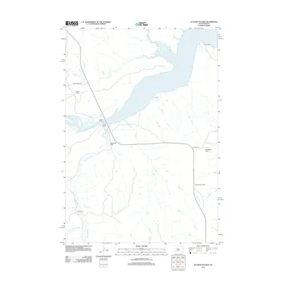 2012 Map of Alleman Station, 2012 Print